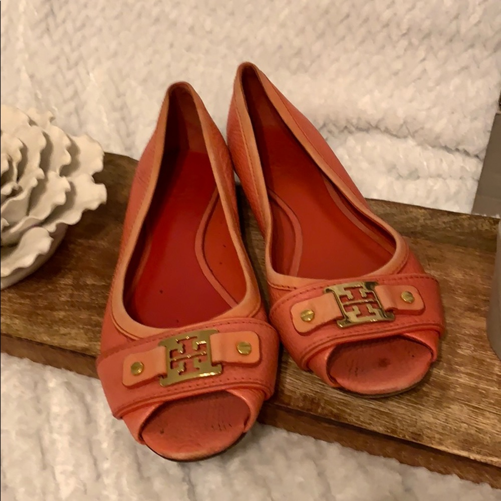 Tory Burch Coral Flats